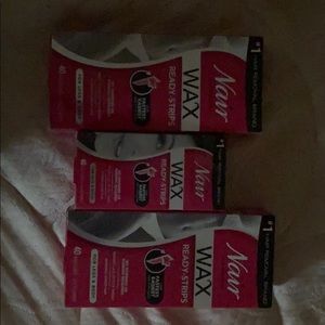 Nair waxes strips